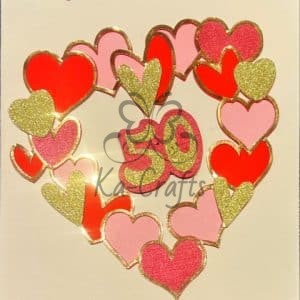 50 jaar getrouwd hartjes