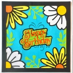 Bloemen in hoeken